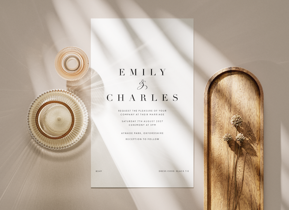 Wedding stationery image 3